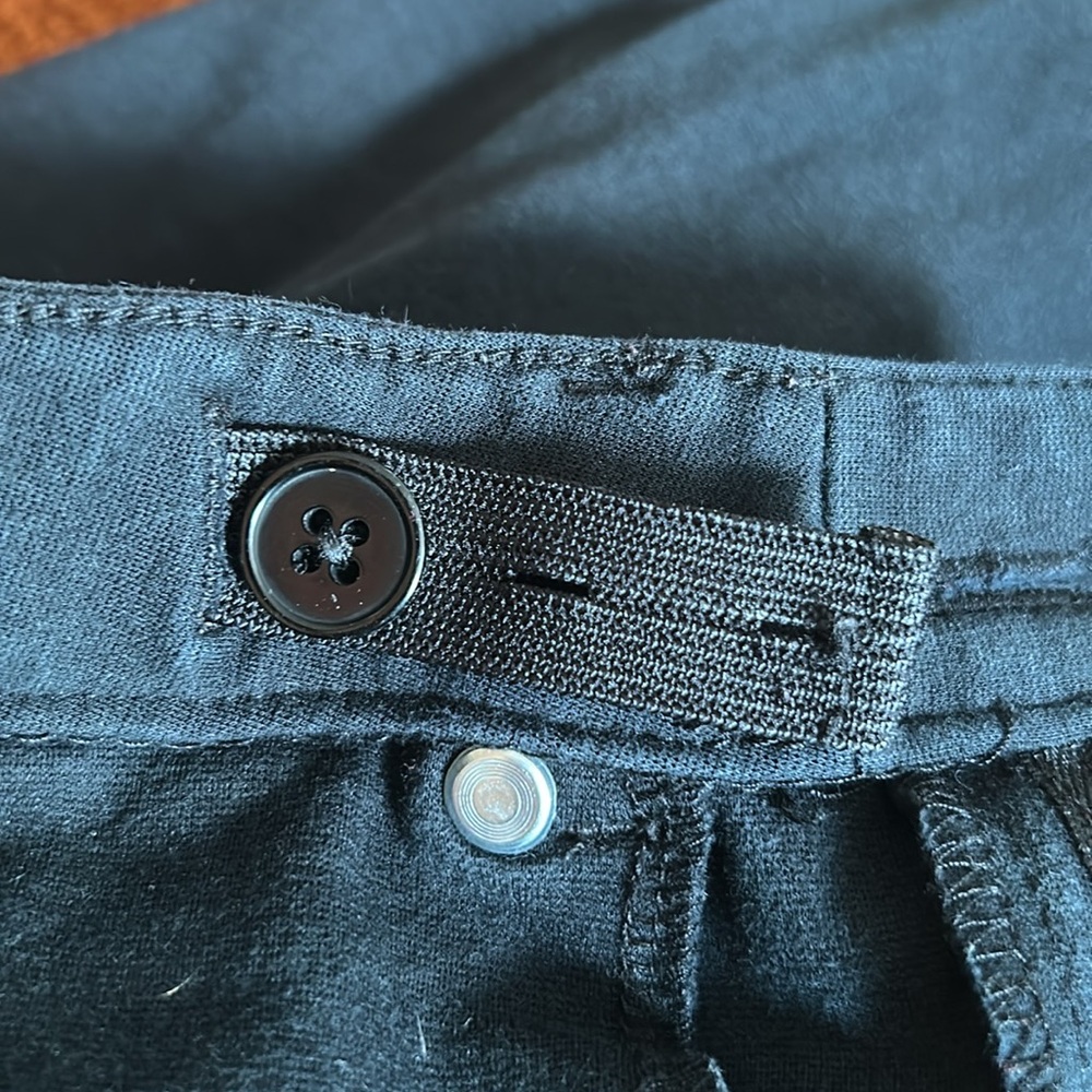Gap Kids Girls Black Jeans Sz 10 Skinny ST1525 - Picture 3 of 6